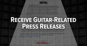 Receive Guitar-Related Press Releases