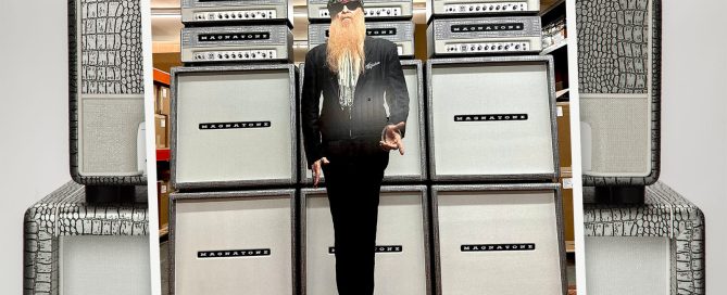 Magnatone Builds Another Custom Backline for Billy F Gibbons
