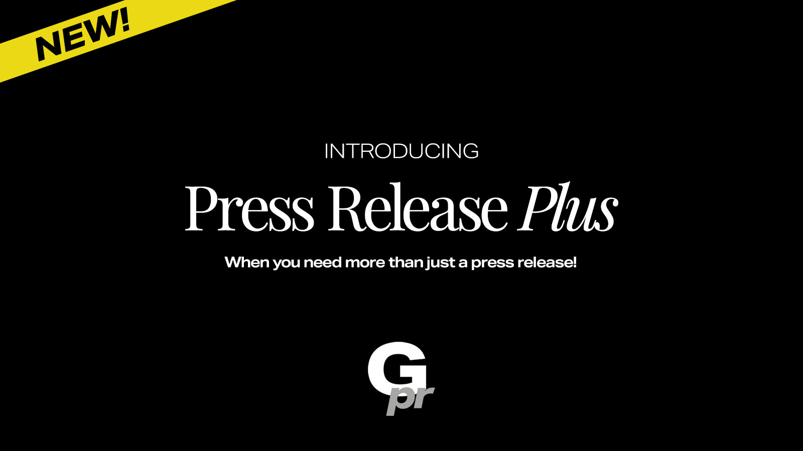 Press Release Plus
