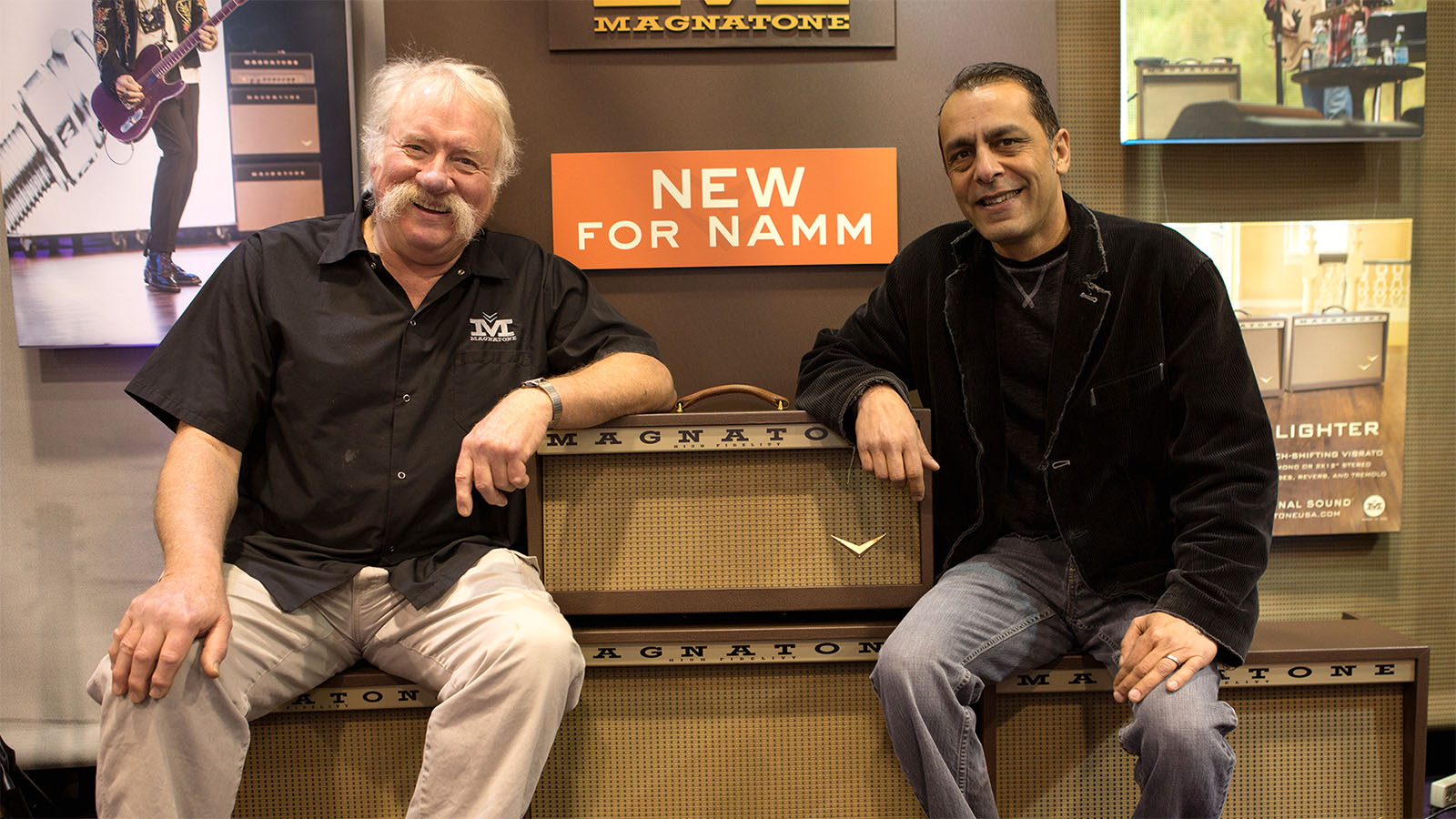 Magnatone Larry Cragg and Obeid Khan